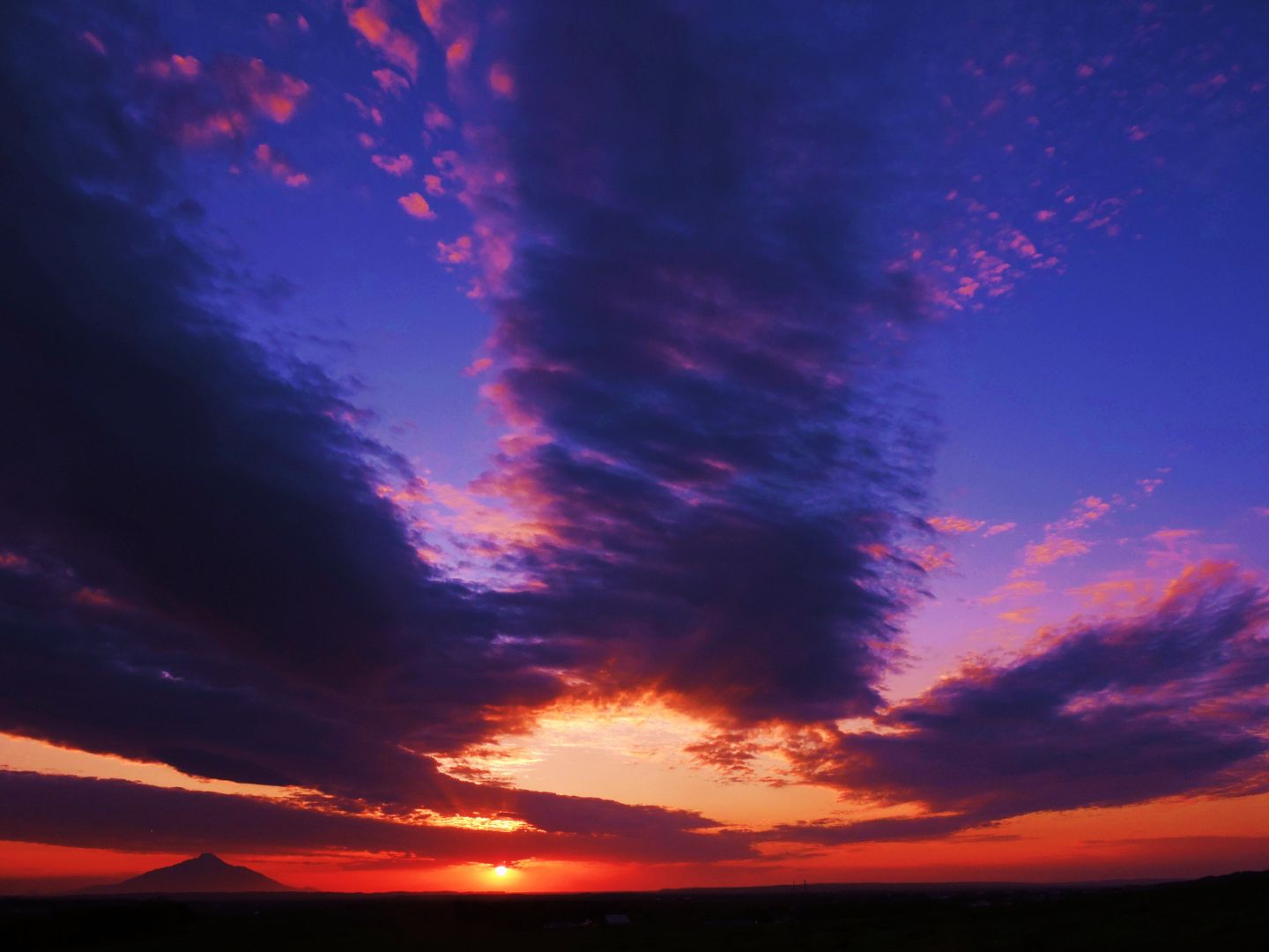 サロベツの夕景_1