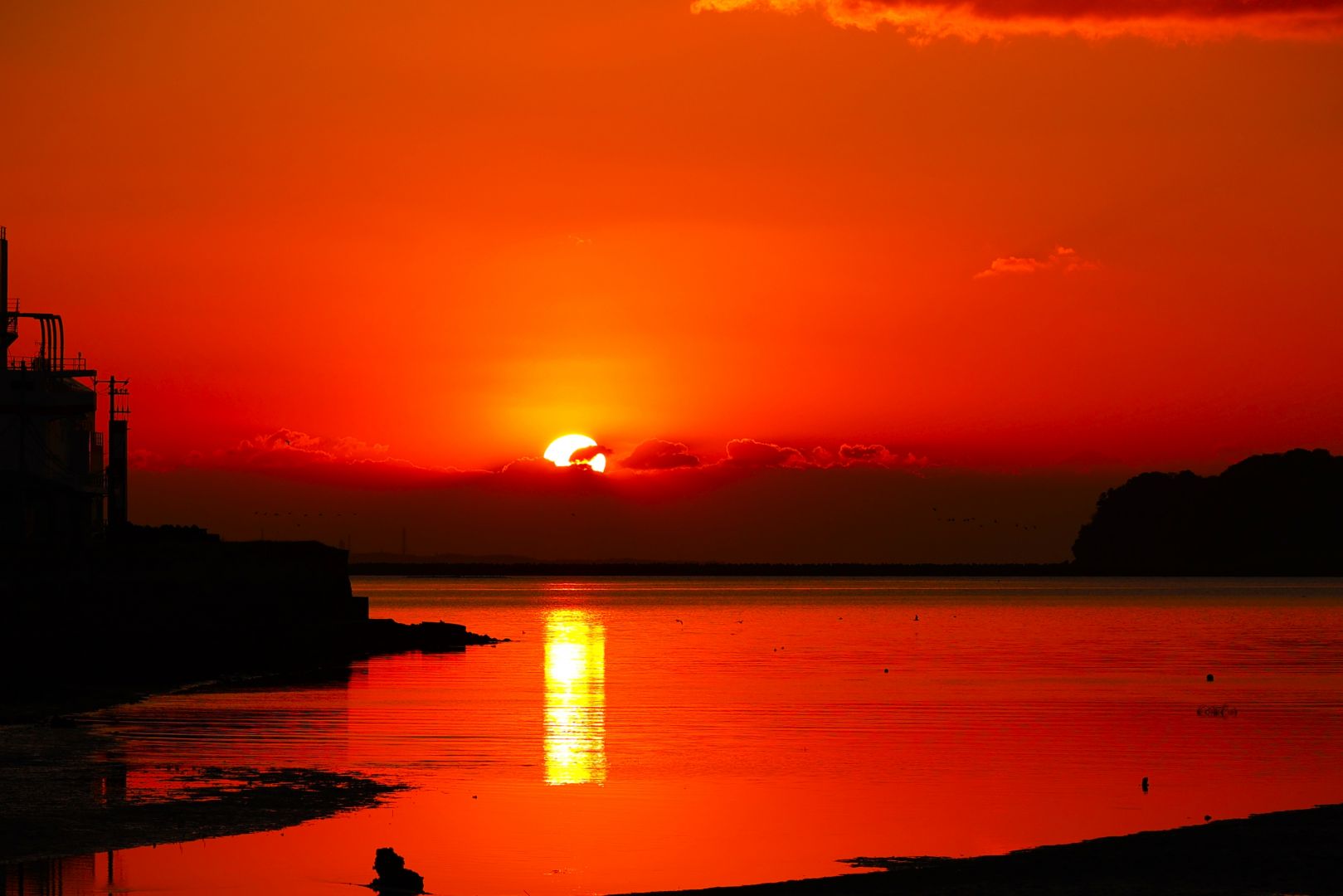 曙 色 の 景 色